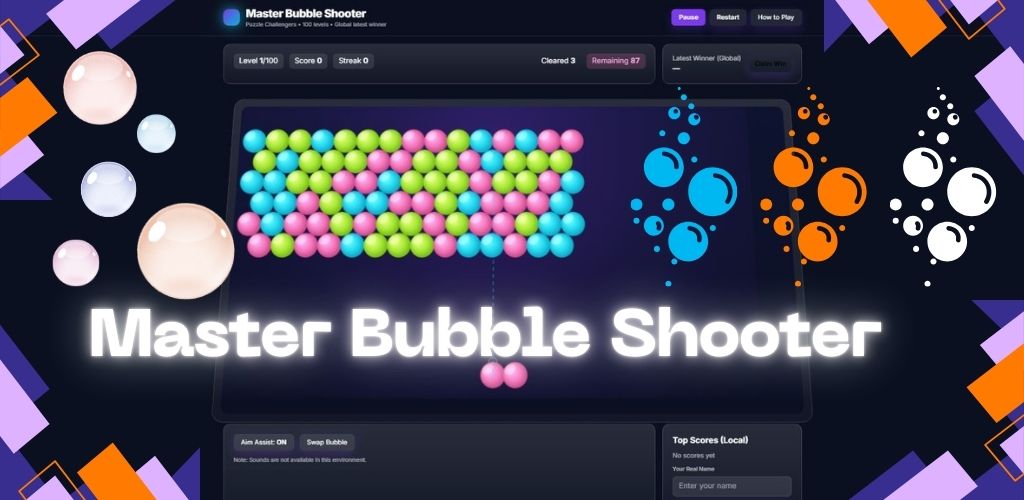 Bubble Shooter - Classic Arcade Game